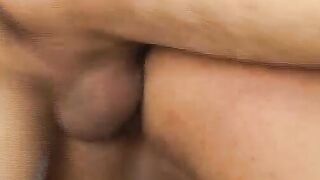Spanking gets the latin twink in the mood for bareback sex