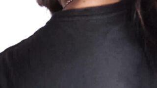 LatinoJuice.com - Emi - Cute hipster Emi cums all over himself after shoving my dick