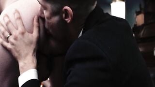 Dominant Eddie Patrick deeply rammed the hungry asshole of horny Boy Cole