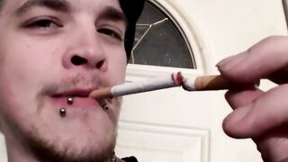 Intense cock rubbing and smoking by straight Nolan and York Reid