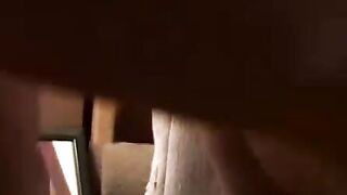 Horny straight dudes spitroast foursome pounding busty chick