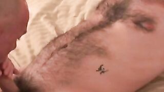 Throbbing cock amateur jerks off after passionate interview