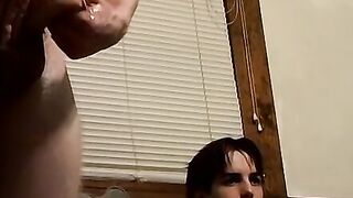 Straight jocks Axel and Billy meet up for kinky masturbation