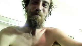 Ebony amateur mouth fucked by horny white homo