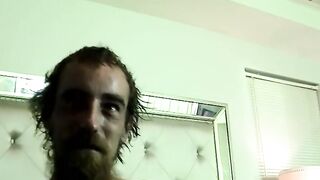 Ebony amateur mouth fucked by horny white homo
