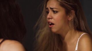 Tantalizing babes Gia Paige and Alina Lopez use sex to calm