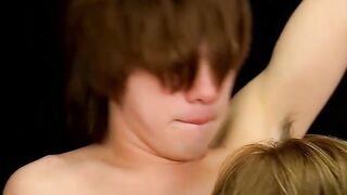 Young gay has his ass drilled after enjoying sloppy blowjobs