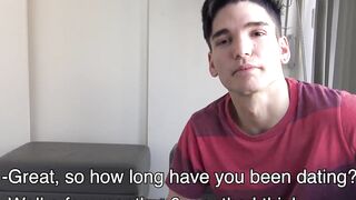 LatinoJuice.com - Tommy & Walter - I undressed my boyfriend Tommy so I can slide his