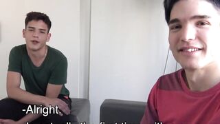 LatinoJuice.com - Tommy & Walter - I undressed my boyfriend Tommy so I can slide his