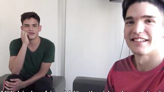 LatinoJuice.com - Tommy & Walter - I undressed my boyfriend Tommy so I can slide his