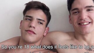 LatinoJuice.com - Tommy & Walter - I undressed my boyfriend Tommy so I can slide his