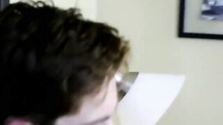 Compliant twink slave Nico Michaelson takes an uncovered dick