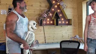 StepsonXXX.com - Dakota Lovell & Lawson James - Meaty Lawson James gropes my huge dic