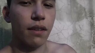 Young Latino in pointofview takes big raw cock for money