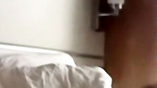 Homemade video of young amateur barebacking two chubby men