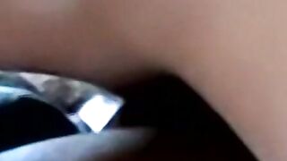 Homemade video of young amateur barebacking two chubby men