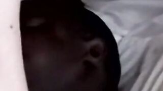 Homemade video of young amateur barebacking two chubby men