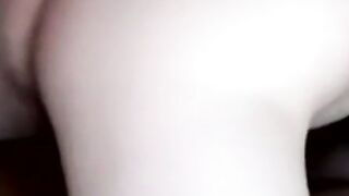 Homemade video of young amateur barebacking two chubby men