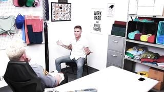 Perps4Sale.com - Zak Bishop & JJ Knight - Black Jock Perp Fucked by Hunky Guard in th