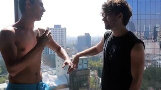 LatinoJuice.com - Enrique Mudu & Joe Dave - Kinky Latino Joe Dave swallows Enrique Mu