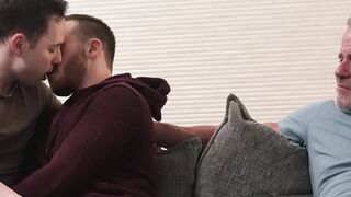 My alluring friend Danny Wilcoxx drilled my pussy while my stepgrandpa fucks my mouth