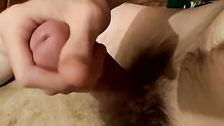 Muscled inked boy Nolan jacks off his long rock stiff shaft before cumshot