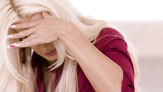 Blonde hot mama Brittany Andrews joins me and Aften to form a memorable threesome