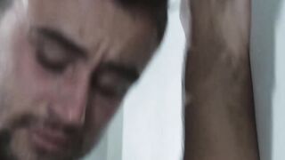 Hunks Brent Corrigan and Logan Moore anal fuck in threesome