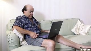 Lylyta Yung lusty eighteen has sex with older daddy