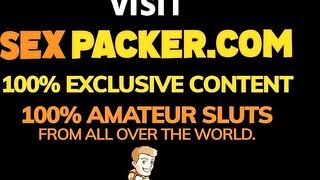 Slim hispanic 18 yo tour guide offers backpacker the best of the city Her tight cunt and deep throat