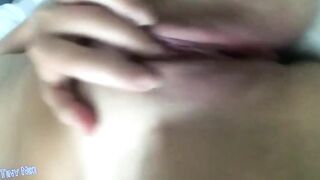 teenie-year-mature college girl masturbates her pink twat and brings herself to orgasm