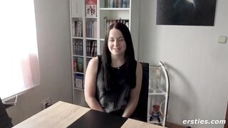 Emma likes a lot of kisses and caresses