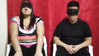 We pay a married lovers $ 100 to play the test game, and if you guess what they have into their mouth the sluts cheats on him with the game performer, they end up fucking part 1/2