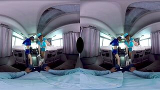 Mio Kimishima / Yuri Oshikawa - I Passed Through the Extremely Difficult Acceptance Ratio and Get on the Famous Fans Satisfaction Bus...