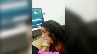 Gabbie Luna - Young sluts doing a Nice Bj on a Long Penis