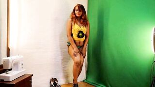 Sun Flower Bikini Try on Haul More Babe