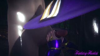 Genshin Impact Anime 3D Mona Compilation [Fuck, cunnilingus, bj, hand job...] - Japanese eastern manga hentai game porn