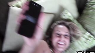 Dagfs - Yummy Big Tit Bae Stuffed On The Couch