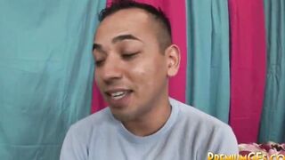 Bukkake blonde drenched inside cum at gang bang