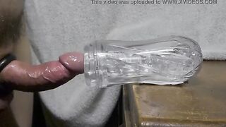 Huge cock masturbation