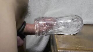 Huge cock masturbation