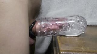 Huge cock masturbation