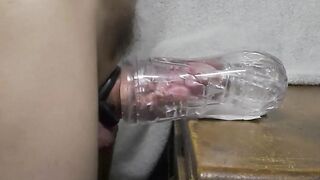 Huge cock masturbation