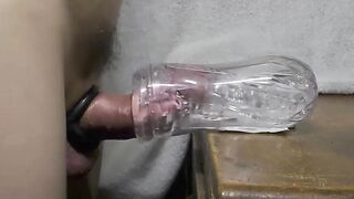 Huge cock masturbation