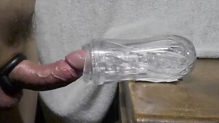 Huge cock masturbation