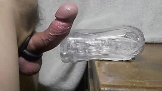 Huge cock masturbation