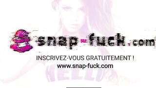 FRENCH milf loves me, just wants a sweet date - I bang her anyway: ANIA KINSKI (France) - SNAP-BANGED!.com