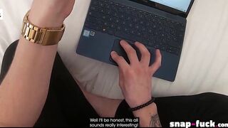 FRENCH milf loves me, just wants a sweet date - I bang her anyway: ANIA KINSKI (France) - SNAP-BANGED!.com