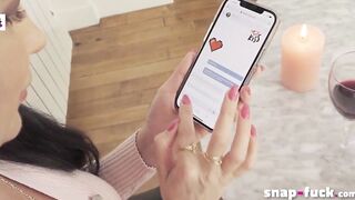 FRENCH milf loves me, just wants a sweet date - I bang her anyway: ANIA KINSKI (France) - SNAP-BANGED!.com