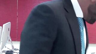 Classy Hector De Silva doggystyle fucking executive hunk